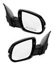 Driver and Passenger Side Mirrors, Power, Manual Folding, Heated, Paintable, In-housing Signal Light, No Memory, No Puddle Light, No Auto-Dimming, No Blind Spot Feature