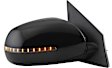 Driver and Passenger Side Mirrors, Power, Manual Folding, Heated, Paintable, In-housing Signal Light, No Memory, No Puddle Light, No Auto-Dimming, No Blind Spot Feature