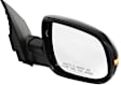 Driver and Passenger Side Mirrors, Power, Manual Folding, Heated, Paintable, In-housing Signal Light, No Memory, No Puddle Light, No Auto-Dimming, No Blind Spot Feature
