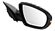 Driver and Passenger Side Mirror, Power Adjust, Heated, Power Folding, Paintable, In-housing Signal Light, No Memory, No Puddle Light, No Auto-Dimming, No Blind Spot Feature