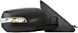 2014 Kia Sorento - Driver and Passenger Side Mirror, Power Adjust, Heated, Textured Black, Manual Folding, In-housing Signal Light, No Blind Spot Feature, Without Memory Recall, No Puddle Light, No Auto-Dimming