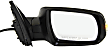 2014 Kia Sorento - Driver and Passenger Side Mirror, Power Adjust, Heated, Textured Black, Manual Folding, In-housing Signal Light, No Blind Spot Feature, Without Memory Recall, No Puddle Light, No Auto-Dimming