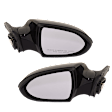 Driver and Passenger Side Mirror, Power Adjust, Non-Heated, Manual Folding, Paintable, No Signal Light, No Memory, No Puddle Light, No Auto-Dim, No Blind Spot Feature