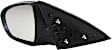 Driver Side Mirror, Power Adjust, Non-Heated, Manual Folding, Paintable, In-housing Signal Light, No Memory, No Puddle Light, No Auto-Dim, No Blind Spot Feature