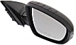 Driver and Passenger Side Mirrors, Power Adjust, Manual Folding, Non-Heated, Paintable, In-housing Signal Light, No Memory, No Puddle Light, No Auto-Dimming, No Blind Spot Feature