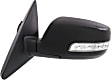 Driver and Passenger Side Mirrors, Power Adjust, Power Folding, Heated, Paintable, In-housing Signal Light, With memory, No Puddle Light, No Auto-Dimming, No Blind Spot Feature