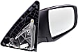 Driver and Passenger Side Mirrors, Power Adjust, Power Folding, Heated, Paintable, In-housing Signal Light, With memory, No Puddle Light, No Auto-Dimming, No Blind Spot Feature