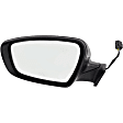 Driver and Passenger Side Mirrors, Power Adjust, Manual Folding, Heated, Paintable, In-housing Signal Light, No Memory, No Puddle Light, No Auto-Dimming, No Blind Spot Feature, Sedan