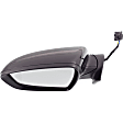 Driver and Passenger Side Mirrors, Power Adjust, Manual Folding, Heated, Paintable, In-housing Signal Light, No Memory, No Puddle Light, No Auto-Dimming, No Blind Spot Feature, Sedan
