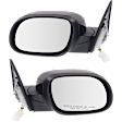 Driver and Passenger Side Mirrors, Power Adjust, Manual Folding, Heated, Paintable, In-housing Signal Light, No Memory, No Puddle Light, No Auto-Dimming, No Blind Spot Feature