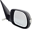 Driver and Passenger Side Mirrors, Power Adjust, Manual Folding, Heated, Paintable, In-housing Signal Light, No Memory, No Puddle Light, No Auto-Dimming, No Blind Spot Feature