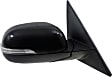 Driver and Passenger Side Mirrors, Power, Manual Folding, Non-Heated, Paintable, In-housing Signal Light, No Memory, No Puddle Light, No Auto-Dimming, No Blind Spot Feature