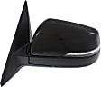 2012-2013 Kia Soul - Driver and Passenger Side Mirrors, Power, Manual Folding, Heated, Paintable, In-housing Signal Light, No Memory, No Puddle Light, No Auto-Dimming, No Blind Spot Feature