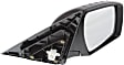 2012-2013 Kia Soul - Driver and Passenger Side Mirrors, Power, Manual Folding, Heated, Paintable, In-housing Signal Light, No Memory, No Puddle Light, No Auto-Dimming, No Blind Spot Feature