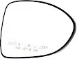 2012-2017 Kia Rio - Driver and Passenger Side Mirror Glass, Non-Heated, No Blind Spot Feature