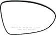2012-2017 Kia Rio - Driver and Passenger Side Mirror Glass, Non-Heated, No Blind Spot Feature