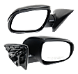 Driver and Passenger Side Mirrors, Power Adjust, Manual Folding, Heated, Paintable, In-housing Signal Light, No Memory, No Puddle Light, No Auto-Dimming, No Blind Spot Feature