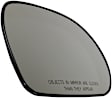 Driver and Passenger Side Mirror Glass, Heated, Non-Towing, With backing plate, Includes (2) Mirror Glasses