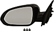 Driver and Passenger Side Mirror, Power Adjust, Heated, Manual Folding, Paintable, No Signal Light, No Memory, No Puddle Light, No Auto-Dim, No Blind Spot Feature