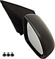 Driver and Passenger Side Mirror, Power Adjust, Heated, Manual Folding, Paintable, No Signal Light, No Memory, No Puddle Light, No Auto-Dim, No Blind Spot Feature
