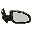 Driver and Passenger Side Mirror, Power Adjust, Non-Heated, Manual Folding, Paintable, No Signal Light, No Memory, No Puddle Light, No Auto-Dim, No Blind Spot Feature