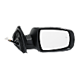 Driver and Passenger Side Mirrors, Power Adjust, Power Folding, Heated, Chrome, In-housing Signal Light, With memory, No Puddle Light, No Auto-Dimming, With Blind Spot Detection in Glass