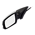 Driver and Passenger Side Mirrors, Power Adjust, Power Folding, Heated, Chrome, In-housing Signal Light, With memory, No Puddle Light, No Auto-Dimming, With Blind Spot Detection in Glass