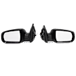 Driver and Passenger Side Mirror, Power Adjust, Non-Heated, Manual Folding, Textured Black, In-housing Signal Light, No Memory, No Puddle Light, No Auto-Dim, No Blind Spot Feature