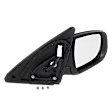 Driver and Passenger Side Mirror, Power Adjust, Non-Heated, Manual Folding, Textured Black, In-housing Signal Light, No Memory, No Puddle Light, No Auto-Dim, No Blind Spot Feature