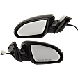 Driver and Passenger Side Mirrors, Power Adjust, Manual Folding, Non-Heated, Paintable, In-housing Signal Light, No Memory, No Puddle Light, No Auto-Dimming, No Blind Spot Feature