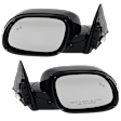 Driver and Passenger Side Mirrors, Power Adjust, Power Folding, Heated, Paintable, In-housing Signal Light, No Memory, No Puddle Light, No Auto-Dimming, With Blind Spot Detection in Glass