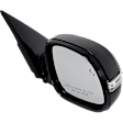Driver and Passenger Side Mirrors, Power Adjust, Power Folding, Heated, Paintable, In-housing Signal Light, No Memory, No Puddle Light, No Auto-Dimming, With Blind Spot Detection in Glass