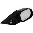 Driver and Passenger Side Mirrors, Power Adjust, Power Folding, Heated, Paintable, In-housing Signal Light, No Memory, No Puddle Light, No Auto-Dimming, With Blind Spot Detection in Glass