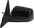 Driver and Passenger Side Mirror, Manual Adjust, Non-Heated, Manual Folding, Paintable, No Signal Light, No Memory, No Puddle Light, No Auto-Dim, No Blind Spot Feature