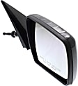 Driver and Passenger Side Mirror, Manual Adjust, Non-Heated, Manual Folding, Paintable, No Signal Light, No Memory, No Puddle Light, No Auto-Dim, No Blind Spot Feature