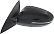 Driver and Passenger Side Mirror, Power Adjust, Heated, Power Folding, Paintable, In-housing Signal Light, No Memory, No Puddle Light, No Auto-Dim, No Blind Spot Feature
