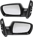 2011 Kia Sedona - Driver and Passenger Side Mirror, Power Adjust, Heated, Paintable, Manual Folding, In-housing Signal Light, No Blind Spot Feature, Without Memory Recall, No Puddle Light, No Auto-Dimming
