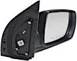 2011 Kia Sedona - Driver and Passenger Side Mirror, Power Adjust, Heated, Paintable, Manual Folding, In-housing Signal Light, No Blind Spot Feature, Without Memory Recall, No Puddle Light, No Auto-Dimming