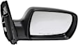 2011 Kia Sedona - Driver and Passenger Side Mirror, Power Adjust, Heated, Paintable, Manual Folding, In-housing Signal Light, No Blind Spot Feature, Without Memory Recall, No Puddle Light, No Auto-Dimming