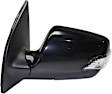 Driver and Passenger Side Mirror, Power Adjust, Heated, Manual Folding, Paintable, In-housing Signal Light, With Memory, No Puddle Light, No Auto-Dim, No Blind Spot Feature