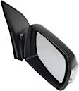 Driver and Passenger Side Mirror, Power Adjust, Heated, Manual Folding, Paintable, In-housing Signal Light, With Memory, No Puddle Light, No Auto-Dim, No Blind Spot Feature