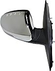 2013 Kia Optima - Driver and Passenger Side Mirror, USA Built Vehicle, Power Adjust, Heated, Chrome, Power Folding, In-housing Signal Light, No Blind Spot Feature, No Memory, No Puddle Light, No Auto-Dimming
