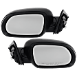 Driver and Passenger Side Mirrors, Power Adjust, Manual Folding, Non-Heated, Textured Black, No Memory, No Puddle Light, No Auto-Dimming, No Blind Spot Feature, Manual Transmission