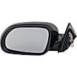Driver and Passenger Side Mirror, Power Adjust, Non-Heated, Manual Folding, Paintable, No Signal Light, No Memory, No Puddle Light, No Auto-Dim, No Blind Spot Feature