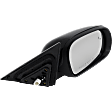 Driver and Passenger Side Mirror, Power Adjust, Non-Heated, Manual Folding, Paintable, No Signal Light, No Memory, No Puddle Light, No Auto-Dim, With Blind Spot Detection in Glass