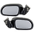Driver and Passenger Side Mirrors, Power Adjust, Manual Folding, Heated, Paintable, In-housing Signal Light, No Memory, No Puddle Light, No Auto-Dimming, No Blind Spot Feature