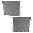 A/C Condenser Set, Driver and Passenger Side