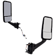 2011-2014 Kenworth T700 - Driver and Passenger Side Mirrors, Power, Heated, Paintable