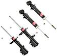 SET-KY235703 Front and Rear, Driver and Passenger Side Bare Strut, GR-2/Excel-G Series