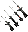 SET-KY334342 Front and Rear, Driver and Passenger Side Bare Strut, GR-2/Excel-G Series